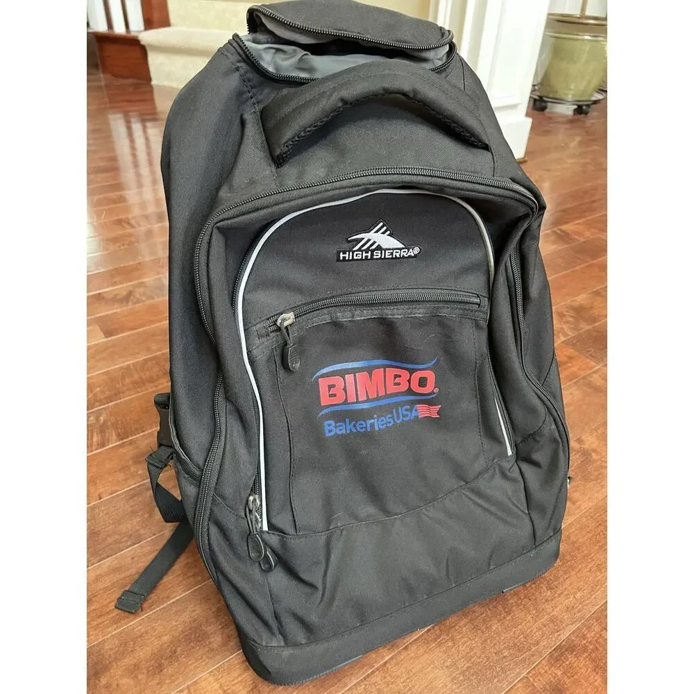 High Sierra Rolling‎ Backpack with Laptop Sleeve, One Size